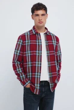 Camisa cuadro tartán