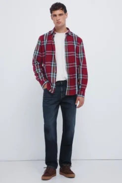 Camisa cuadro tartán