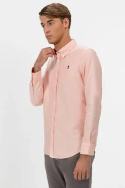 Camisa cuello botón oxford