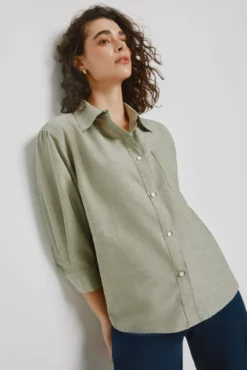 Camisa cuello camisero