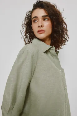 Camisa cuello camisero