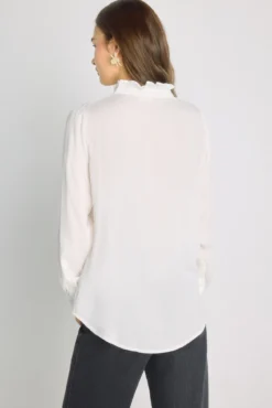 Camisa cuello mao