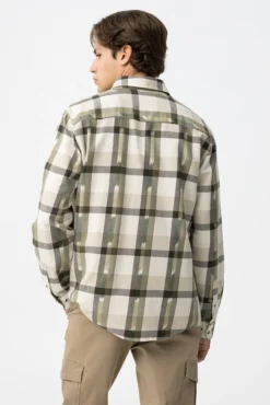 Camisa de Algodón a Cuadros