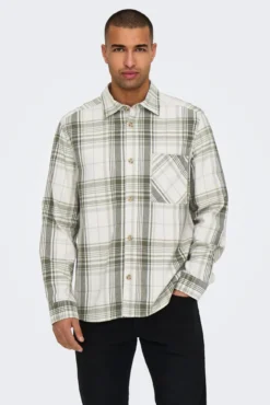 Camisa de cuadros regular fit