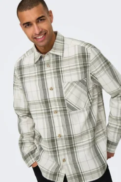 Camisa de cuadros regular fit
