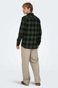 Camisa de cuadros slim fit