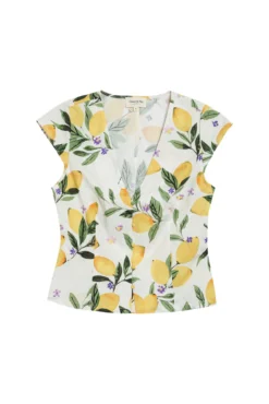 Camisa de cuello V