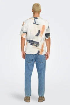 Camisa de hombre regular fit manga corta