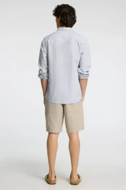 Camisa de lino de manga larga