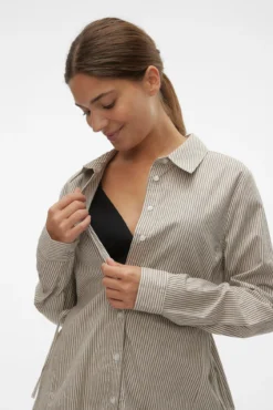 Camisa de manga larga maternity