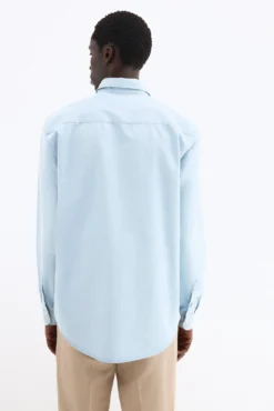 Camisa denim tejido italiano