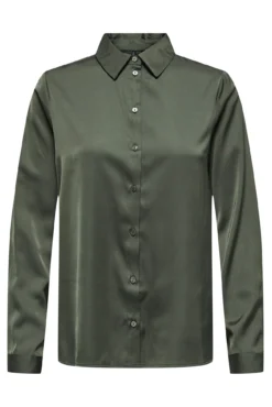 Camisa de satén