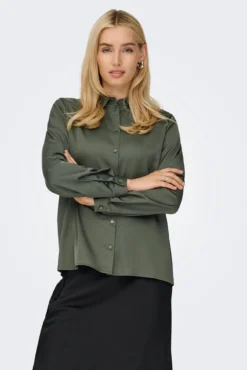 Camisa de satén