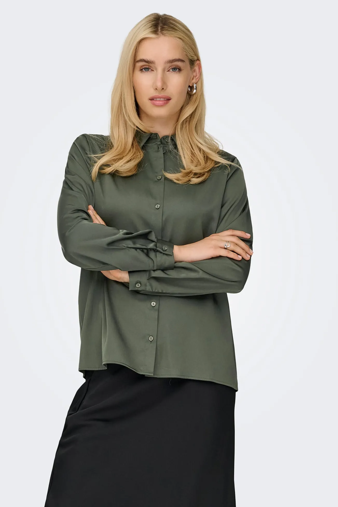 Camisa de satén