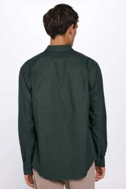 Camisa dobby bicolor
