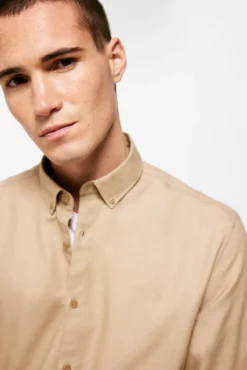 Camisa dobby color