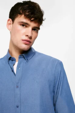 Camisa dobby color