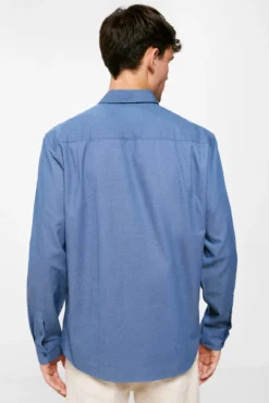 Camisa dobby color