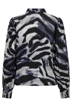 Camisa estampada de manga larga