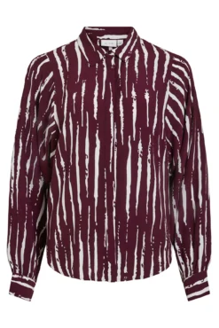 Camisa estampada de viscosa