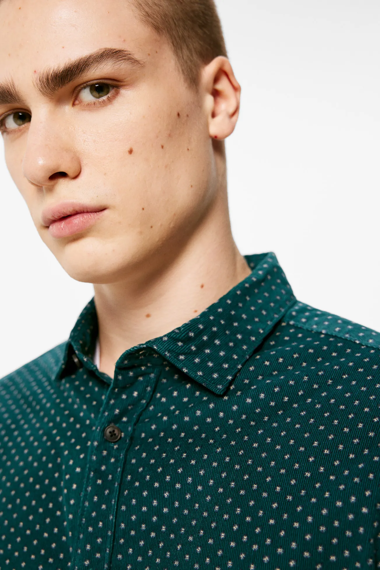 Camisa estampada micropana