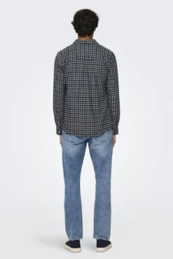 Camisa estampado cuadros