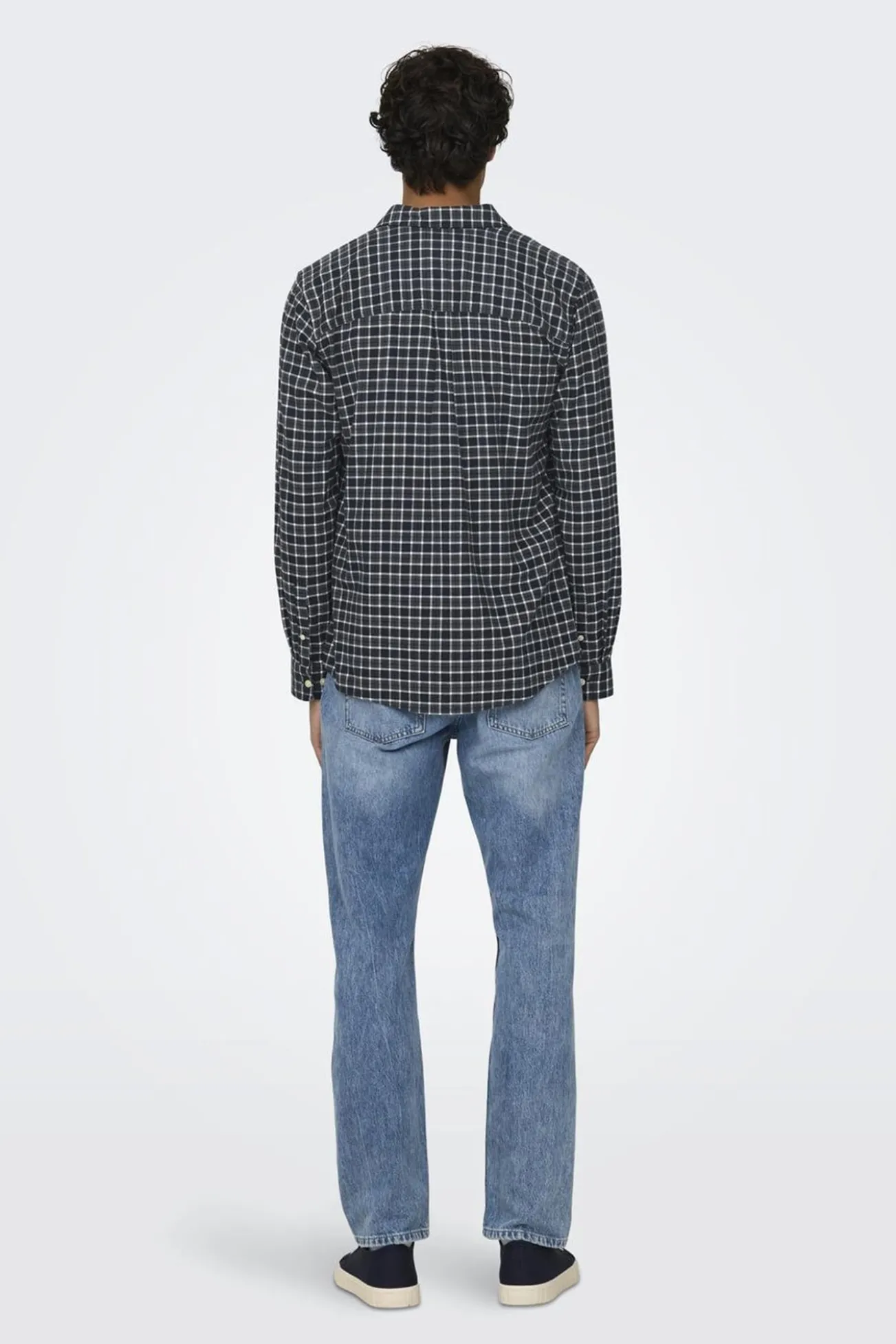 Camisa estampado cuadros