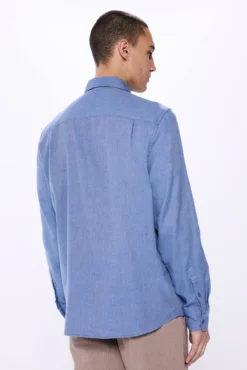 Camisa estructura afranelada