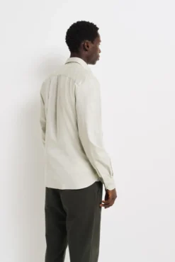 Camisa estructura bicolor