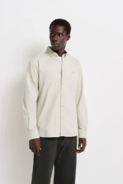 Camisa estructura bicolor