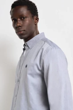 Camisa estructura bicolor