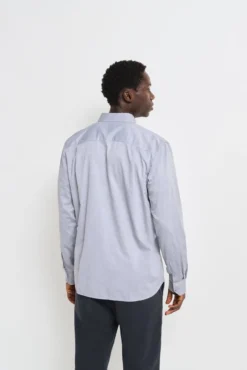 Camisa estructura bicolor