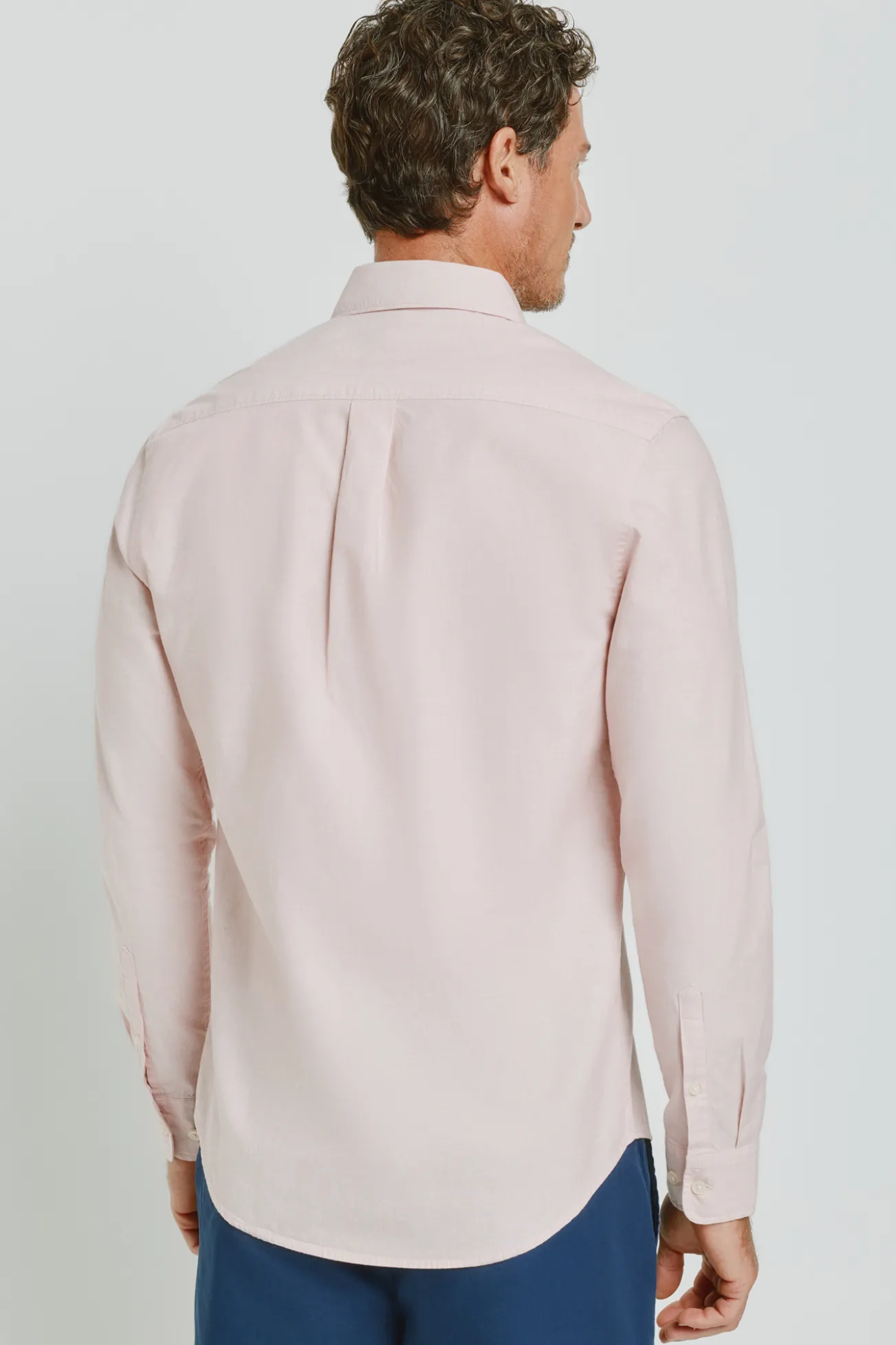 Camisa estructura manga larga