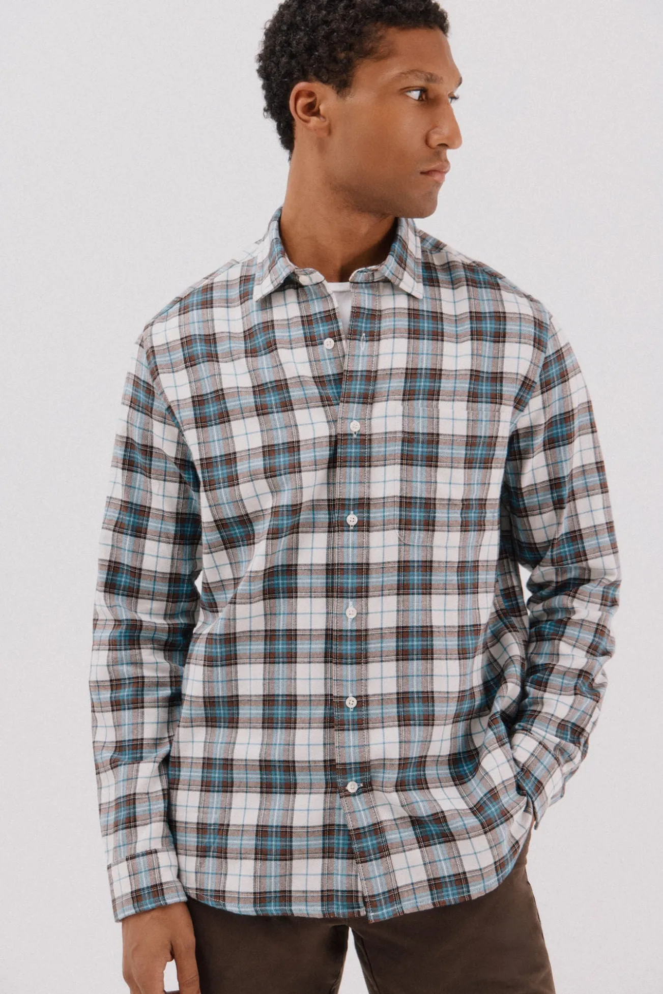 Camisa franela cuadros