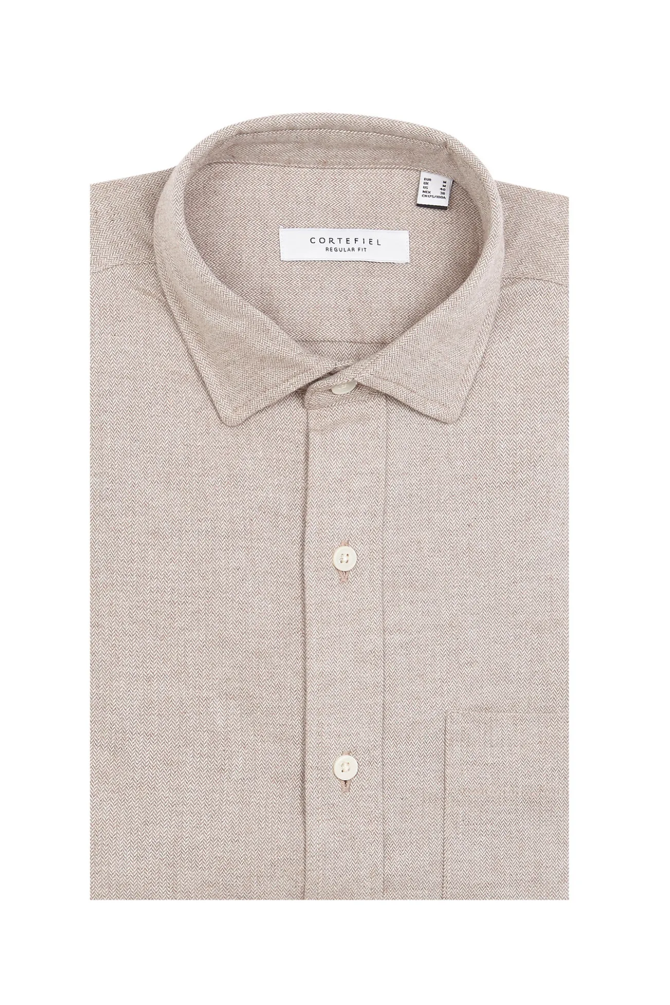 Camisa franela espiga