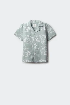 Camisa hawaiana niño