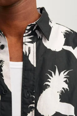 Camisa hawaiana relaxed fit
