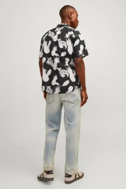 Camisa hawaiana relaxed fit