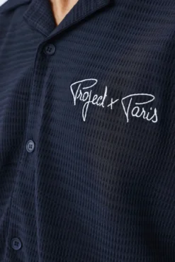 Camisa informal texturizada