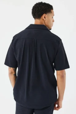Camisa informal texturizada