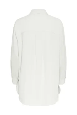 Camisa larga tipo oversize