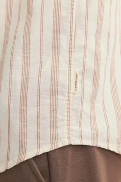 Camisa lino de rayas