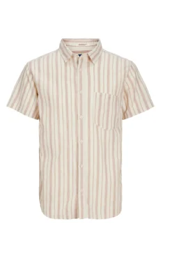 Camisa lino de rayas