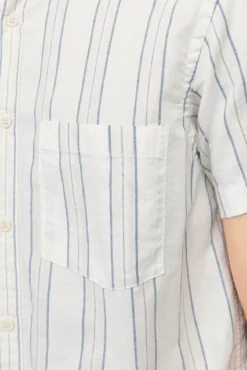 Camisa lino de rayas