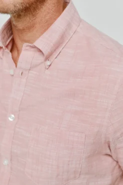 Camisa lisa manga corta