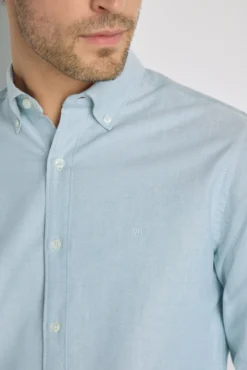 Camisa lisa manga larga