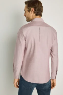 Camisa lisa manga larga