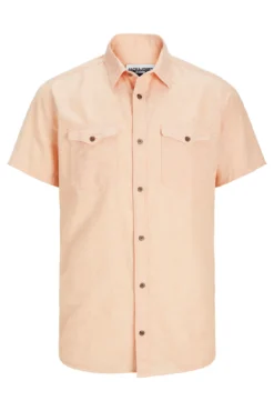 Camisa manga corta bolsillos