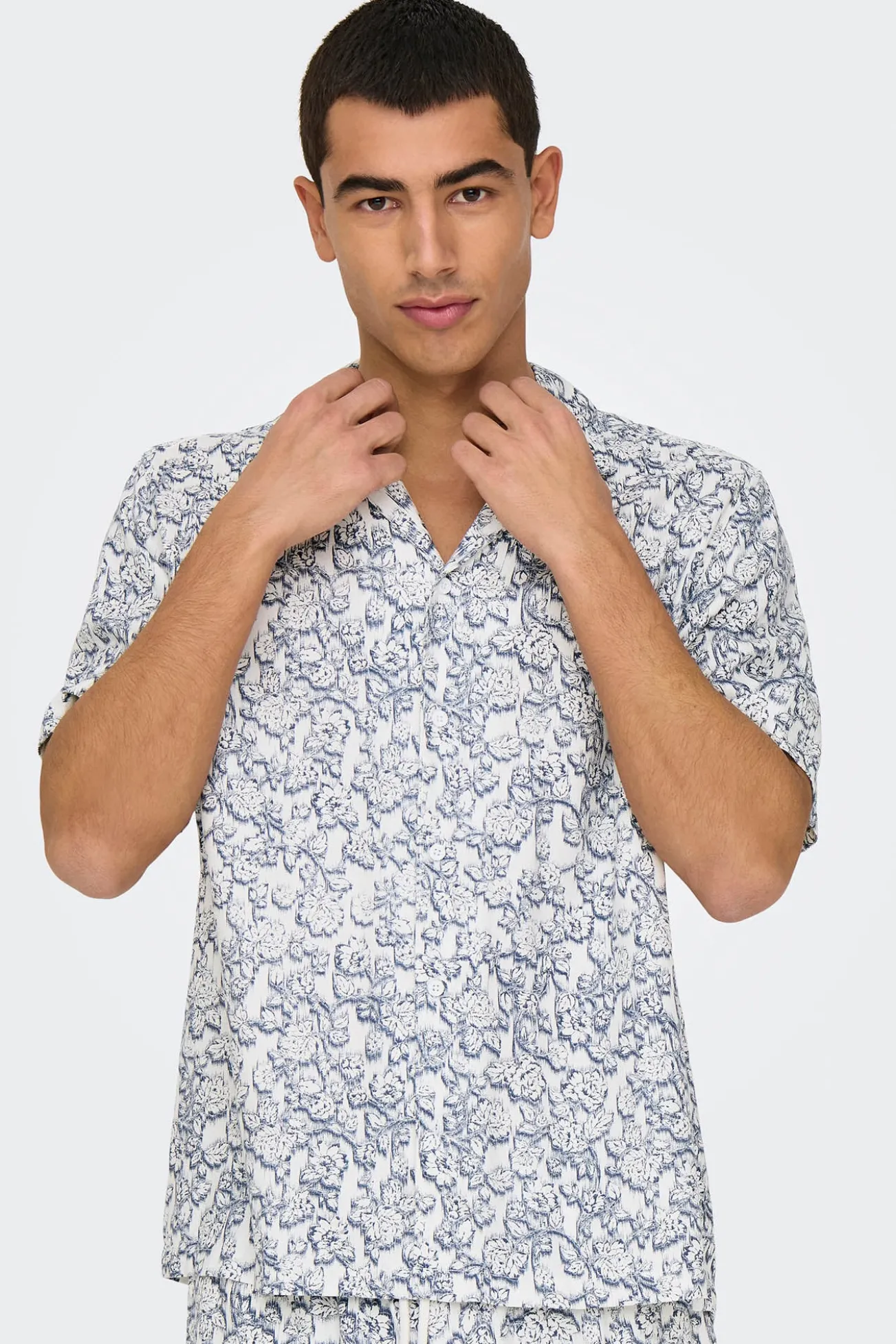 Camisa manga corta estampada
