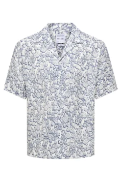 Camisa manga corta estampada